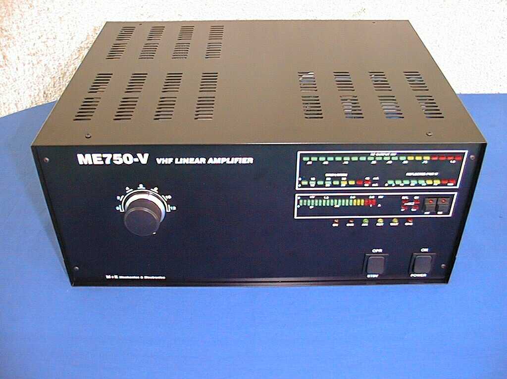ME750-V LED bargraph frontpage version